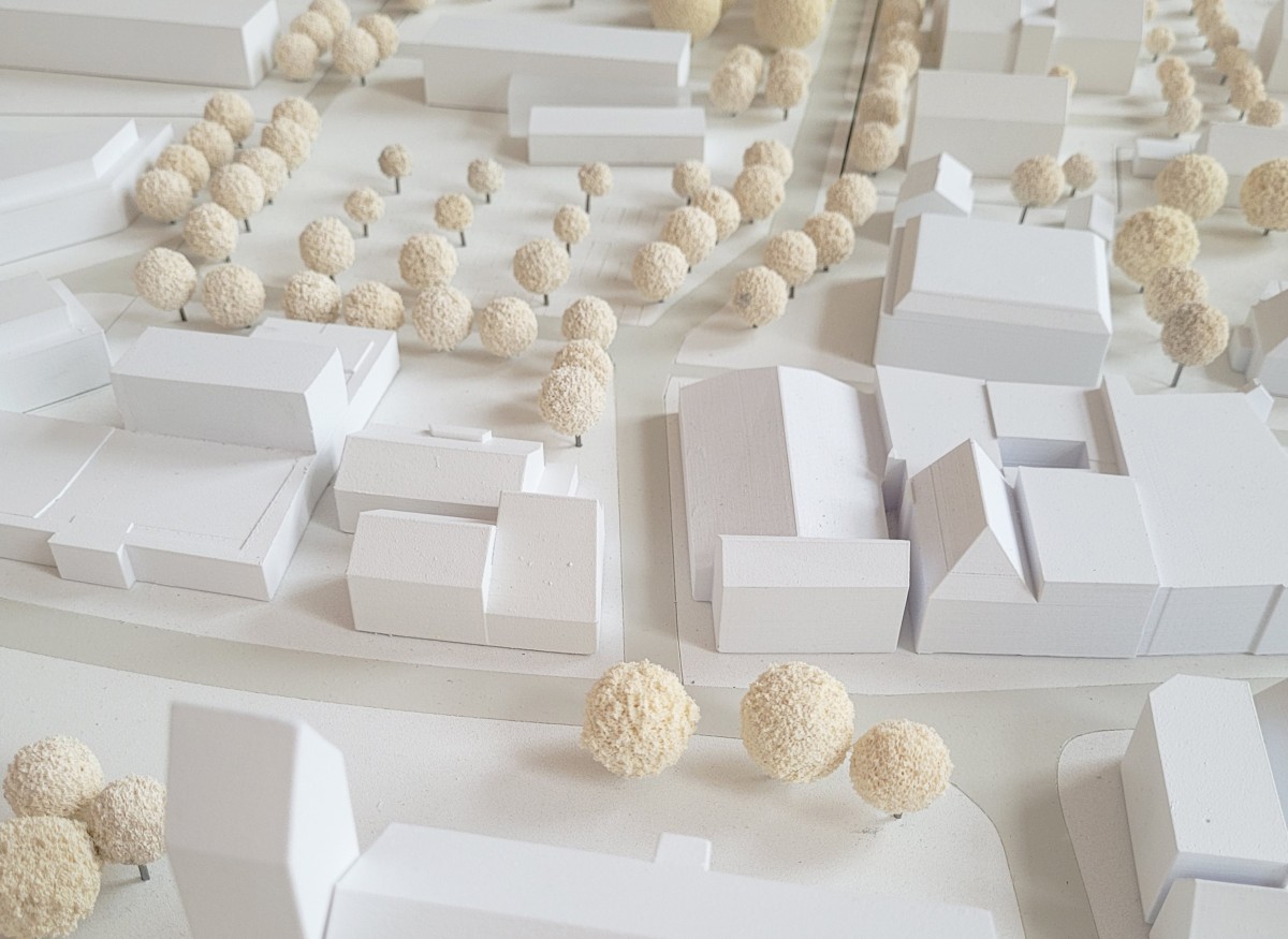 Rathaus Städtebau Umbau und Erweiterung eines Rathauses zukunftfähig arbeiten newwork new work Architekten Architektinnen Verwaltungsgebäude neubau Bürogebäude modern zeitgemäß helle architektur nachhaltiges bauen