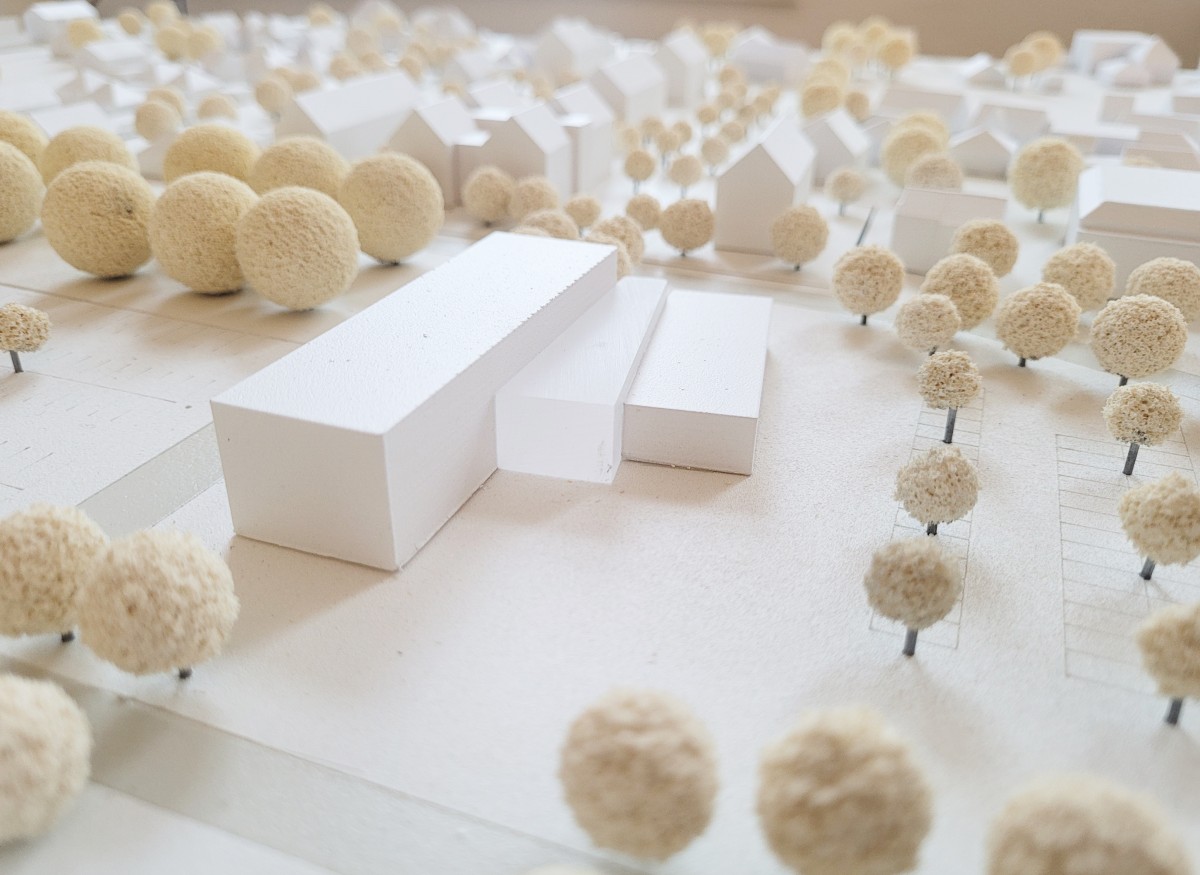 rathaus erweiteruung Umbau und Erweiterung eines Rathauses zukunftfähig arbeiten newwork new work Architekten Architektinnen Verwaltungsgebäude neubau Bürogebäude modern zeitgemäß helle architektur nachhaltiges bauen