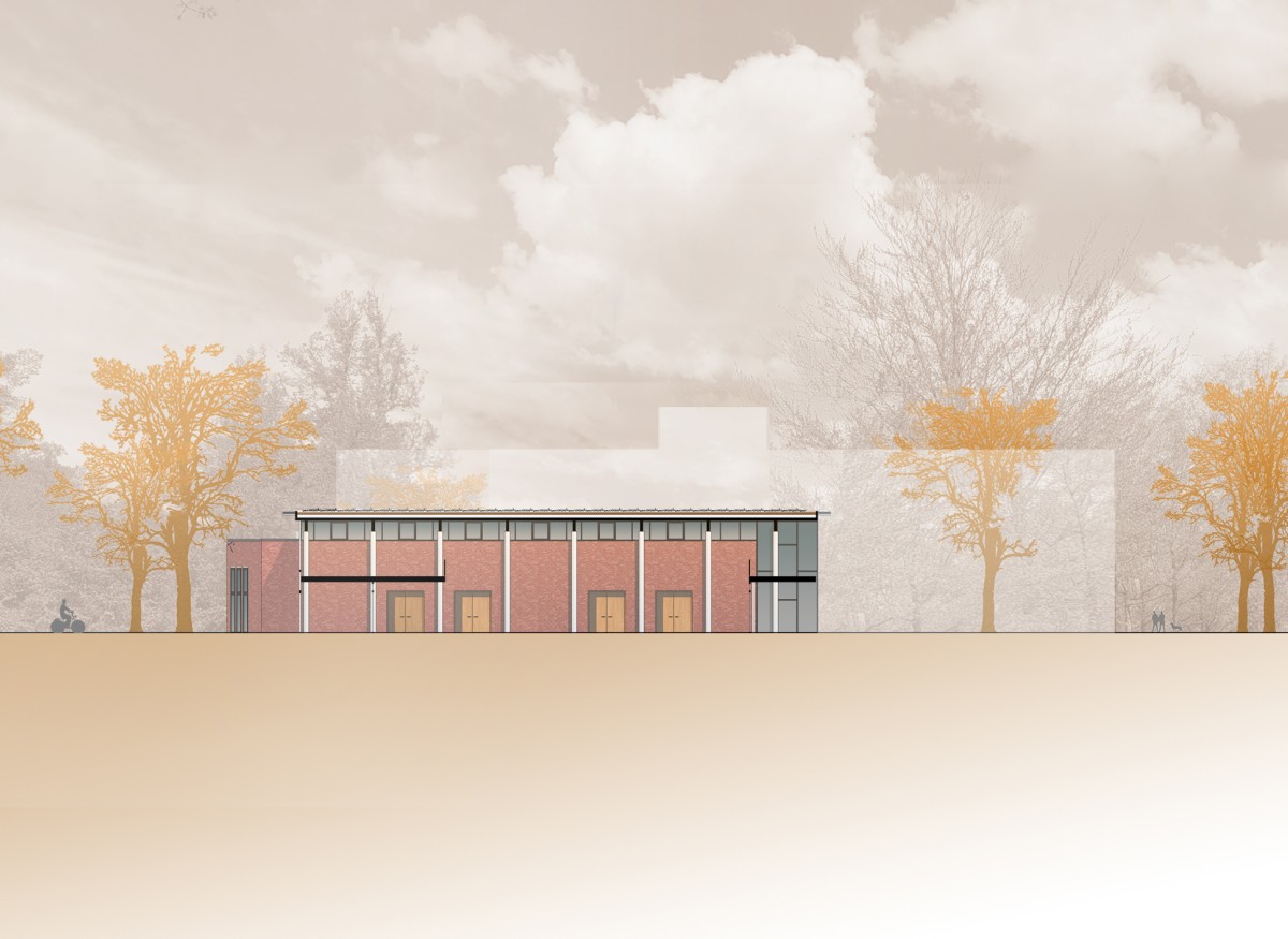 Rathaus Innenansicht Nord Rathaus Niedersachsen Erweiterung Ansicht Süd Entwurf Bauen im Bestand Architektenleistungen Studie Machbarkeitsstudie Architektin Architekten Architekturbüro